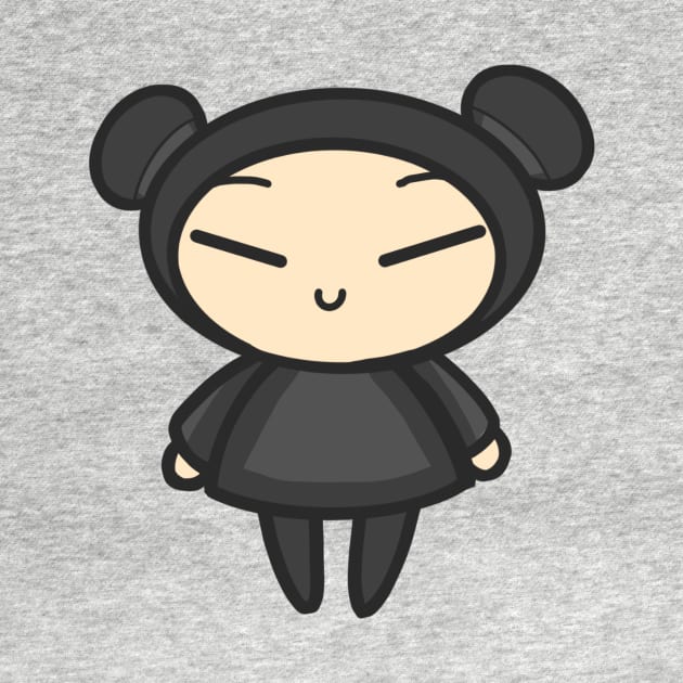 Black Pucca by aishiiart